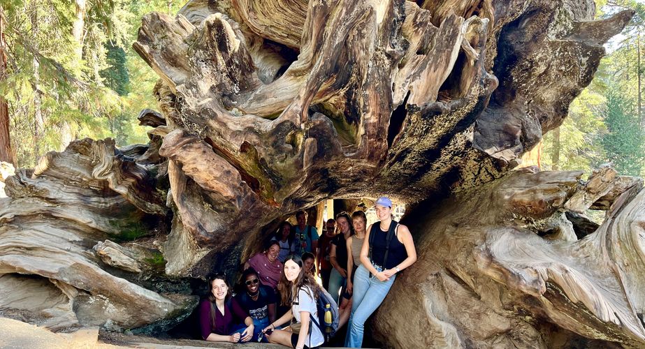 Groepsfoto Grant Cove Yosemite